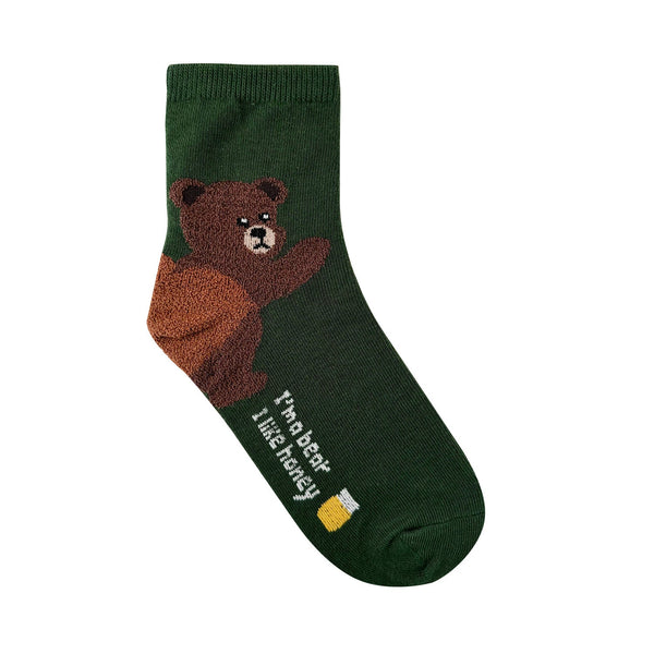 Women's Bear Butt Cute Hips Socks