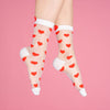 Women's Sheer Heart Socks
