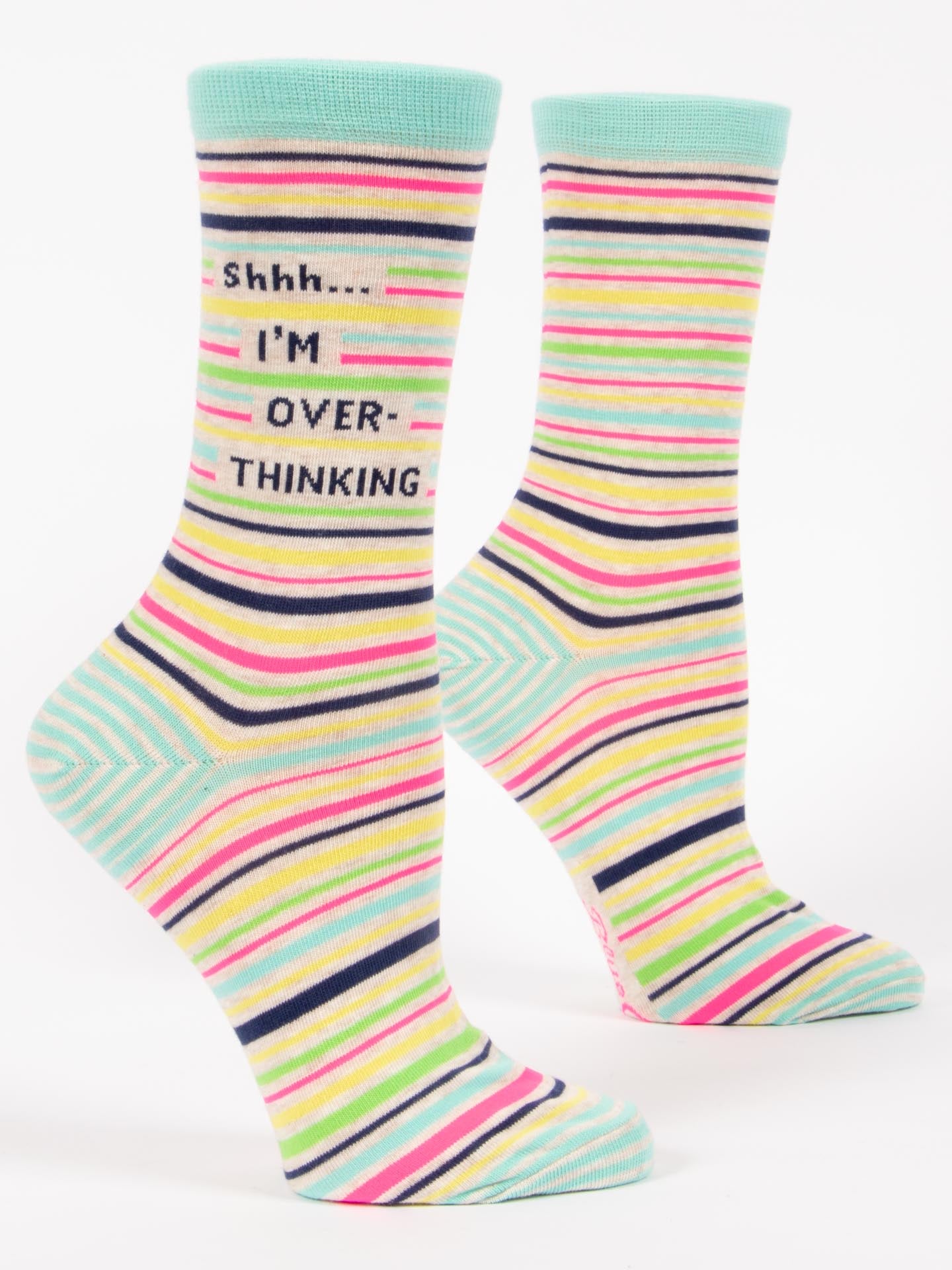 Women's Shh I'm Overthinking Socks