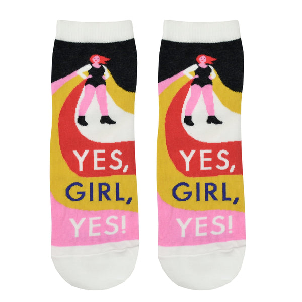 Women's Yes Girl Yes Ankle Socks