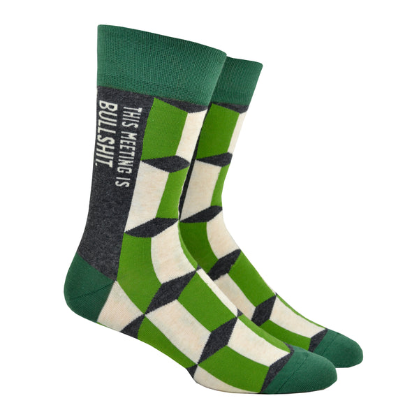 Men's This Meeting Is Bullshit Socks