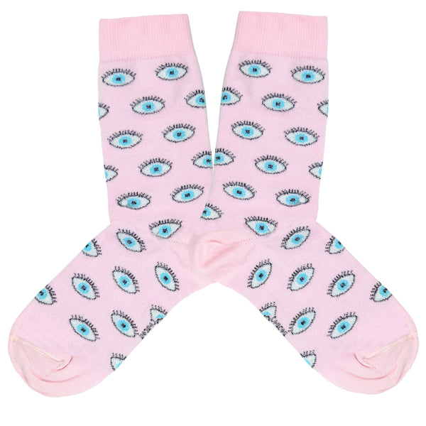 Women's Glittery Eyes Socks