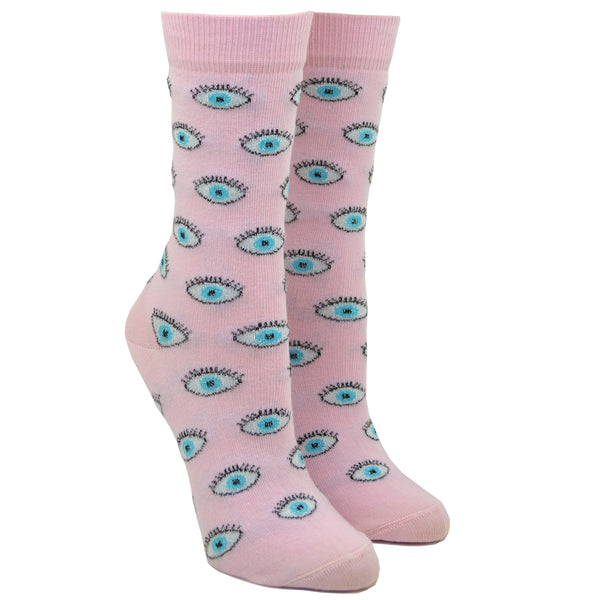 Women's Glittery Eyes Socks