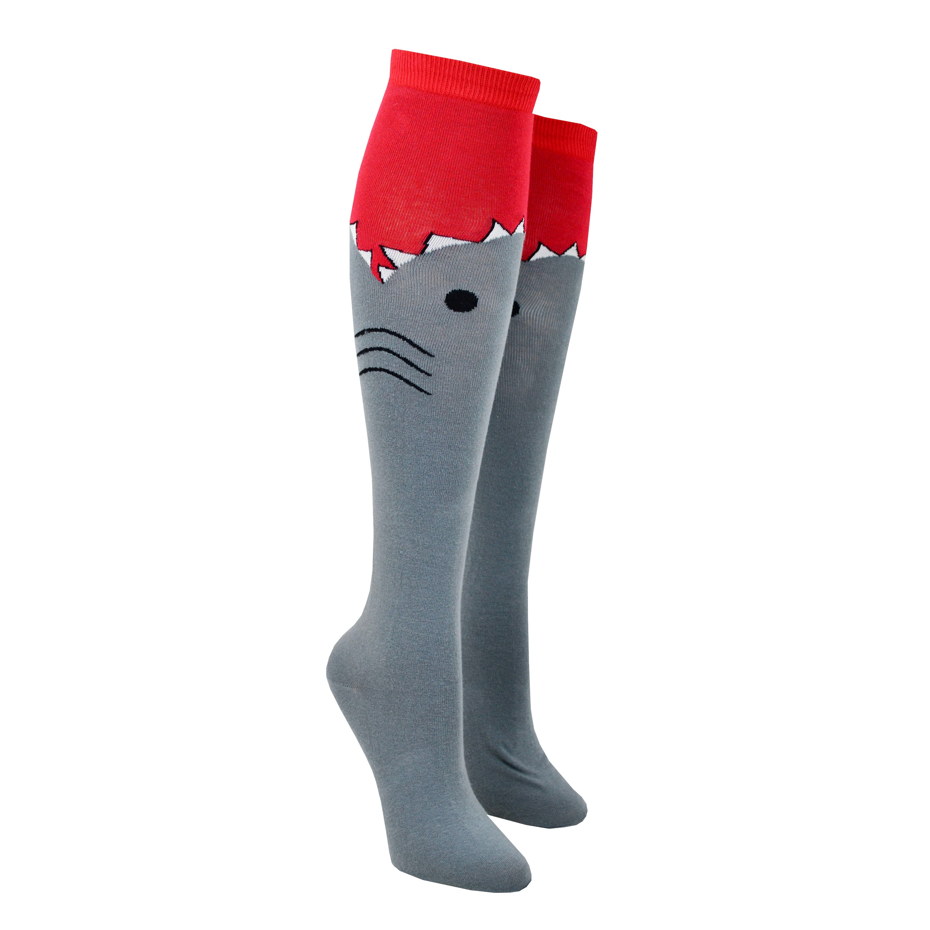 Women's Shark Knee High Socks