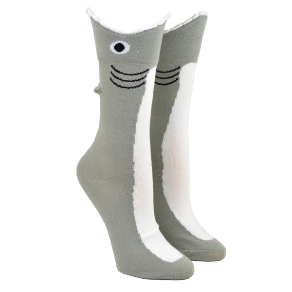 Women's Wide Mouth Shark Socks