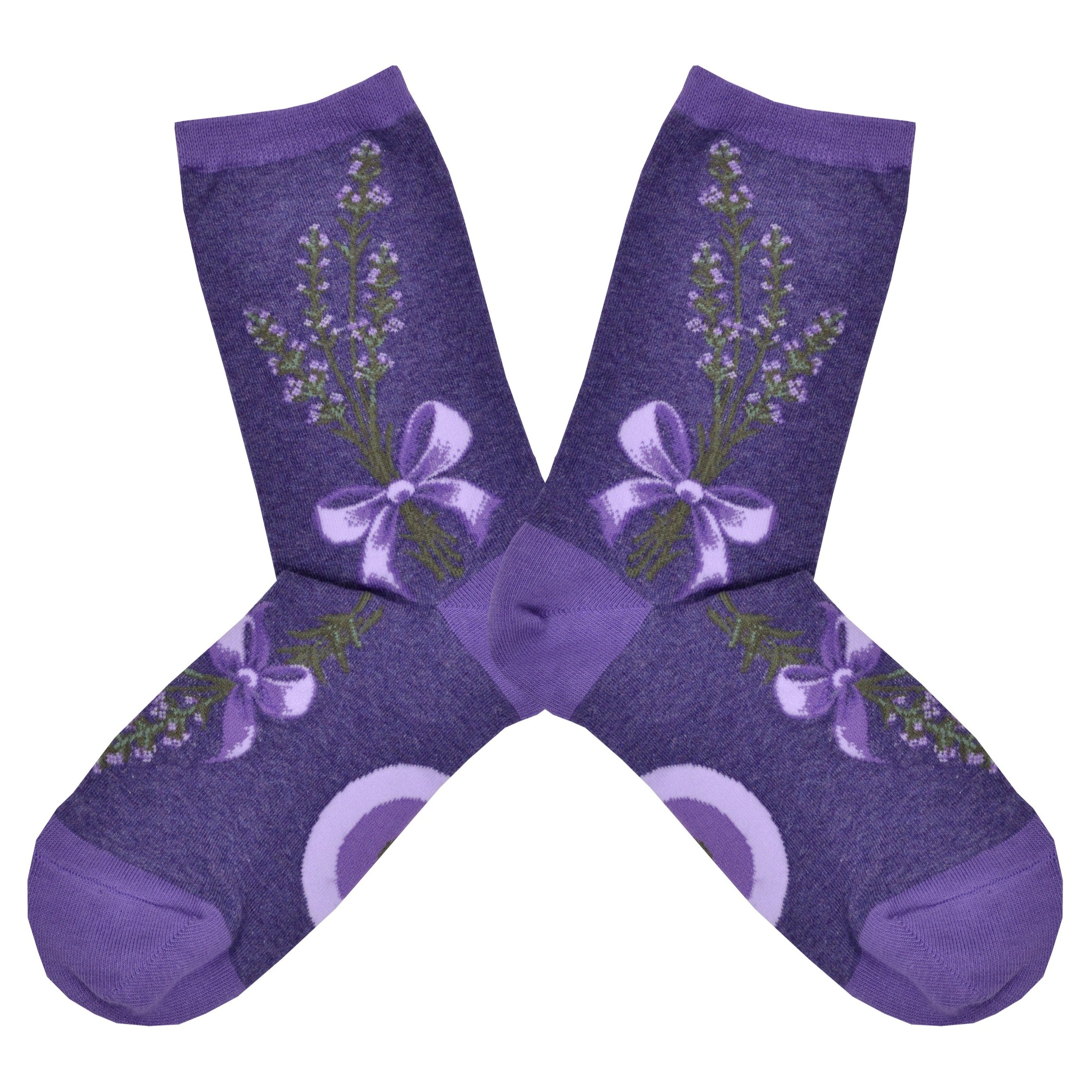 Women's Lavender Harvest Socks