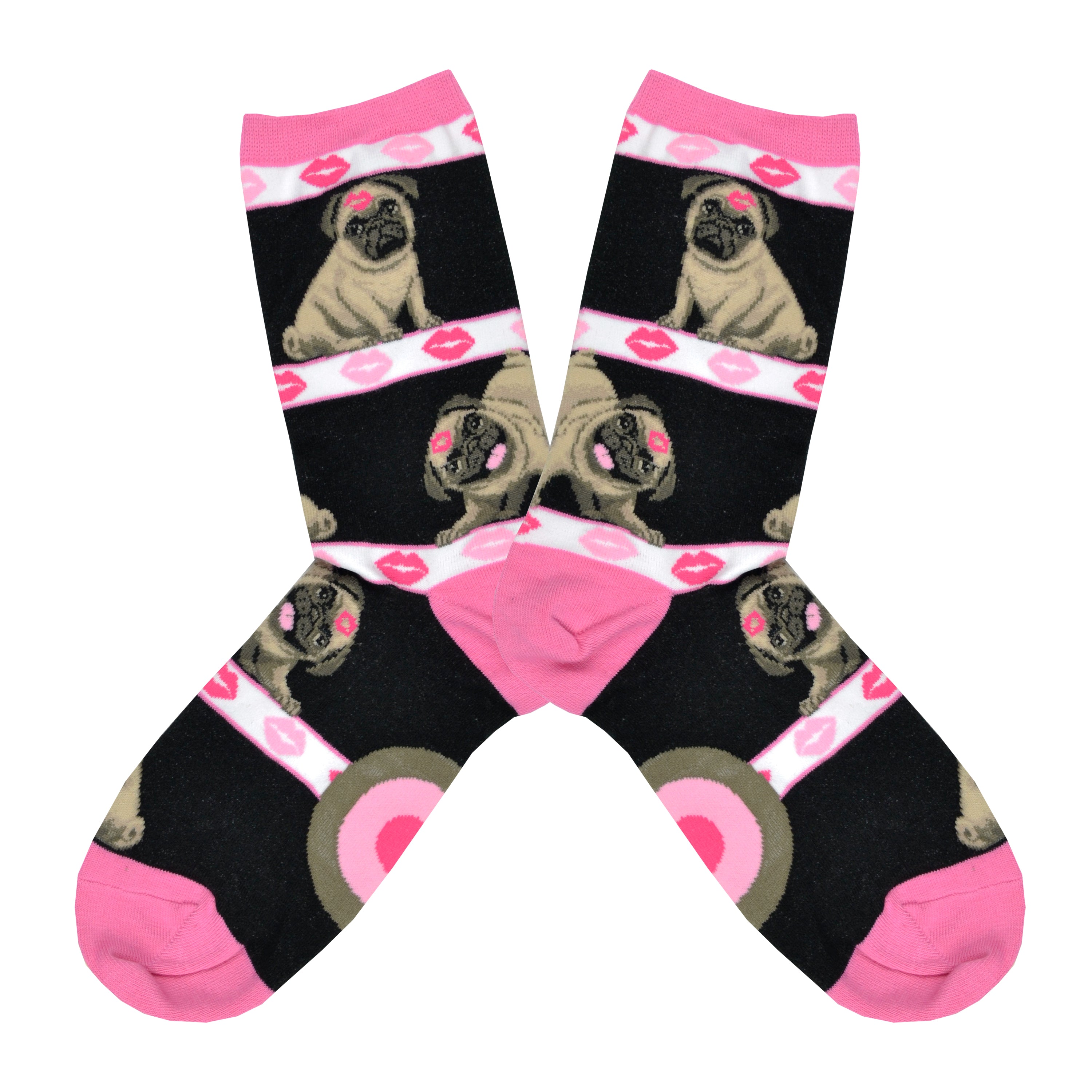 Women's Pugs 'N Kisses Socks
