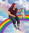 Women's Shitting Rainbows Socks