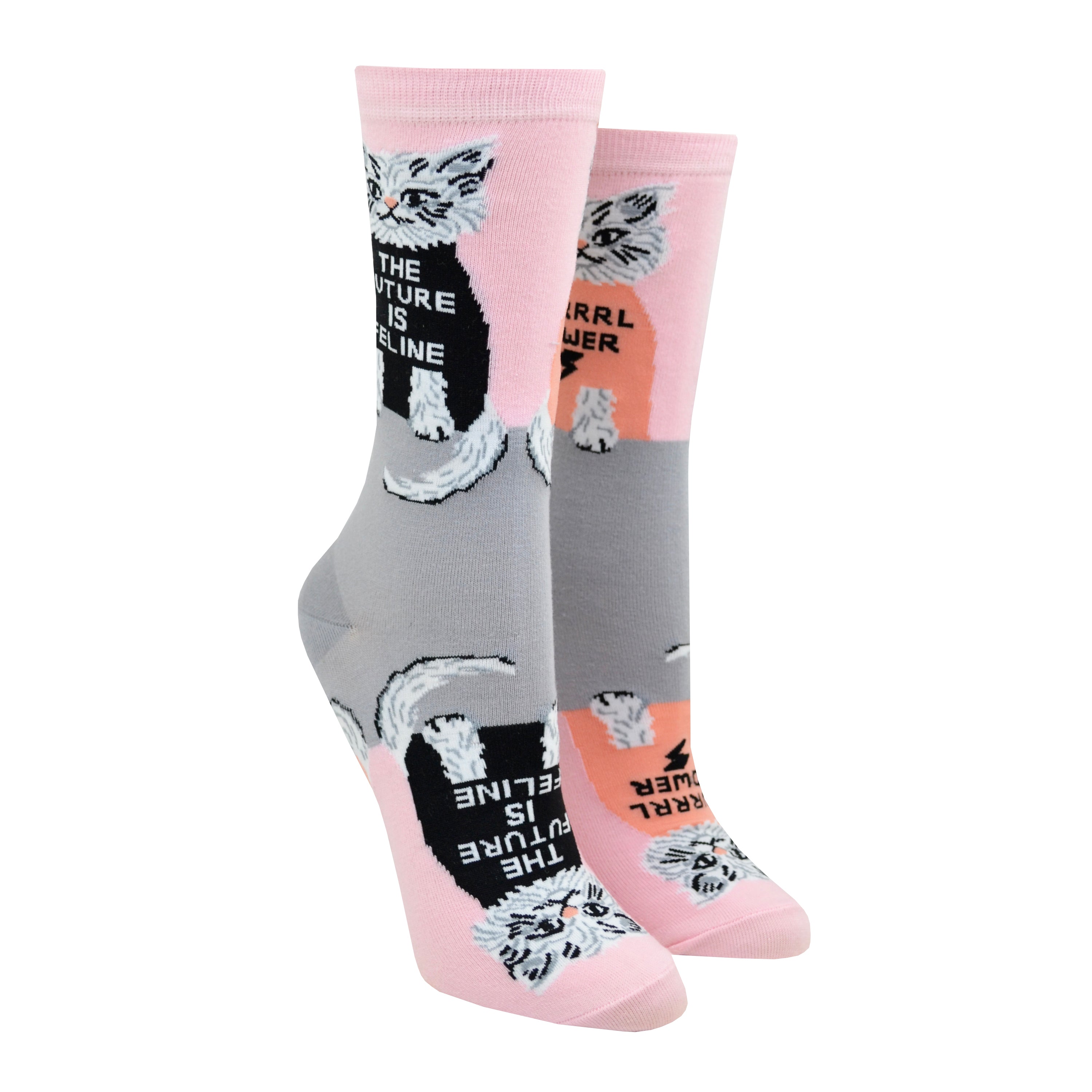 Women's The Future Is Feline Socks